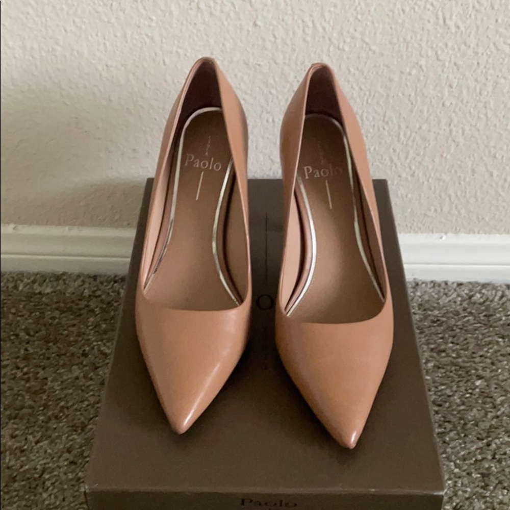 Tan Pumps